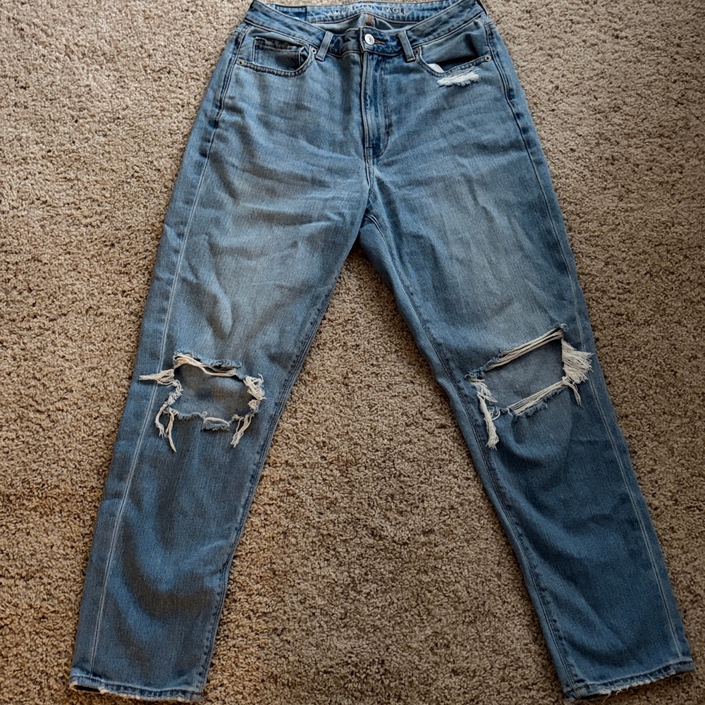 American Eagle Distressed Blue Women's Jeans